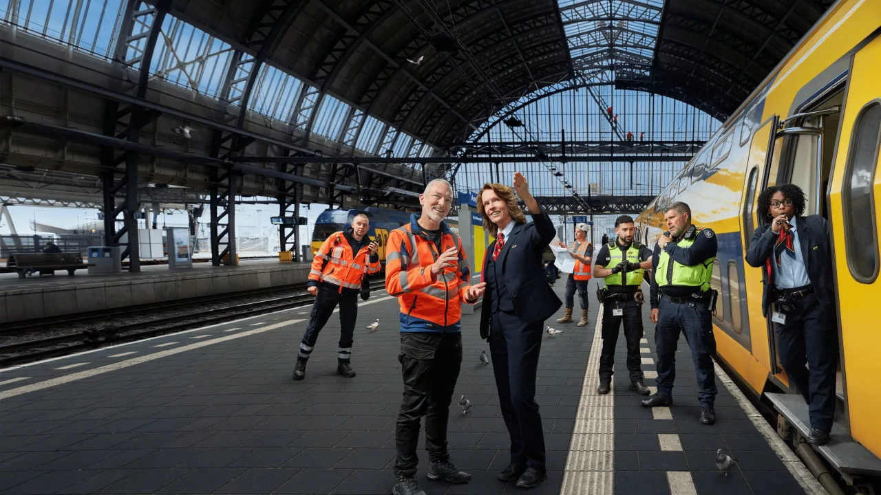 7/24: Amsterdam Tren İstasyonu